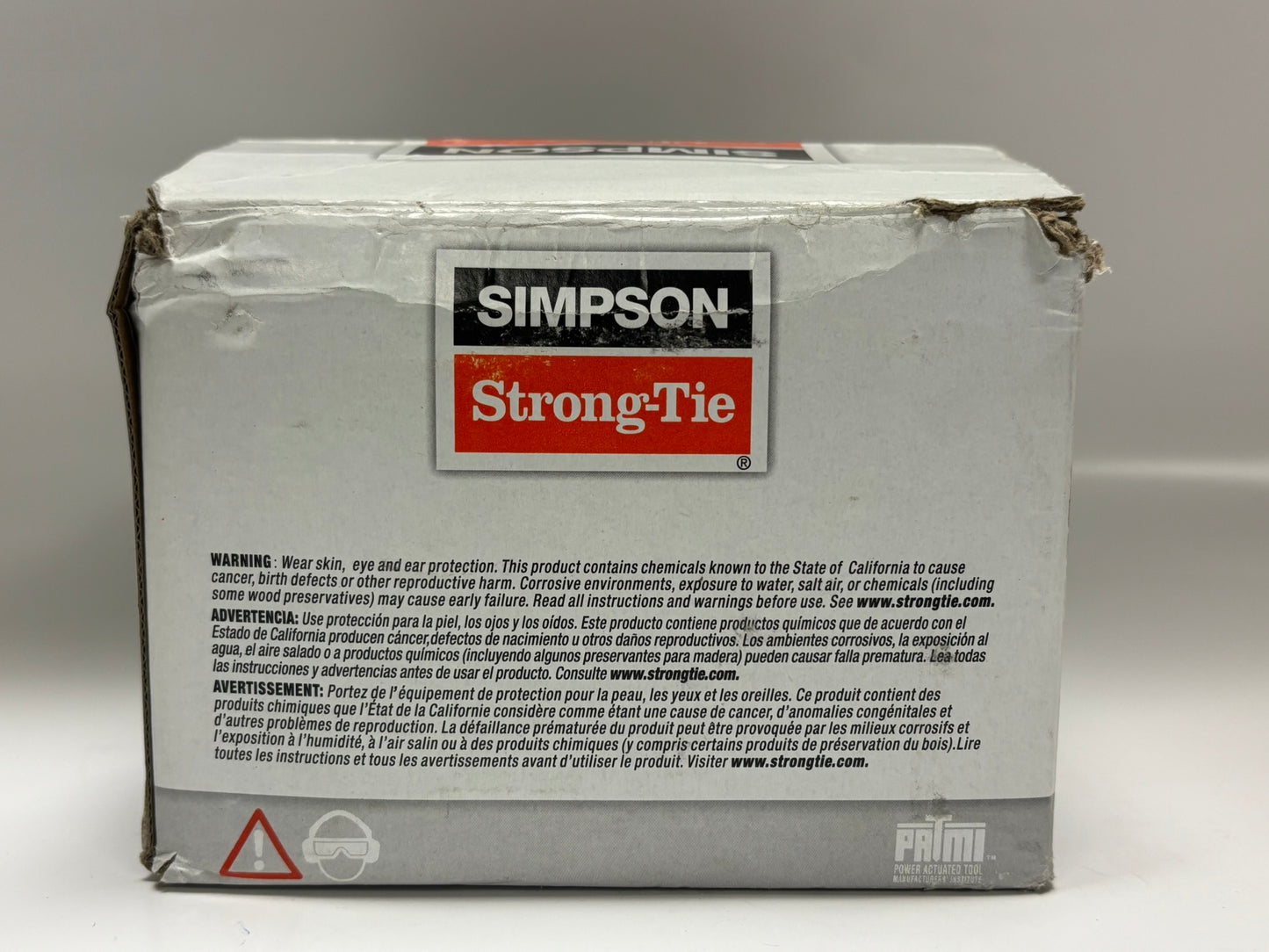 50 PK Simpson Strong‑Tie PTRHA4‑131 Powder‑Actuated Threaded Rod Hanger, 1/4″ Rod