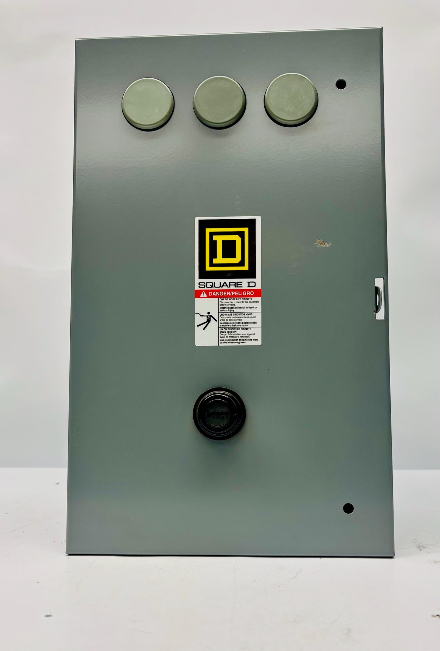 Square D 9991SDH1 NEMA 3R Contactor and Starter Enclosure, Size 2