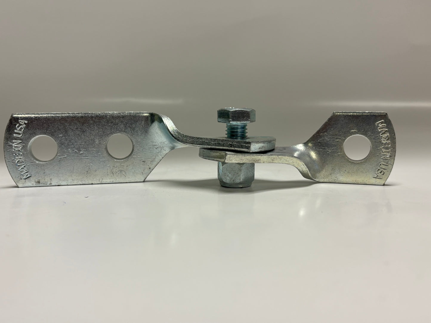 8 PK Phoenix LS503050EG Adjustable Hinged Corner Angle Bracket, 3-Hole, EG