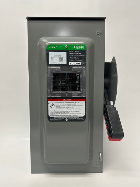 SquareD VHU362RB Heavy Duty Safety Switch Type 3R 60A 600V