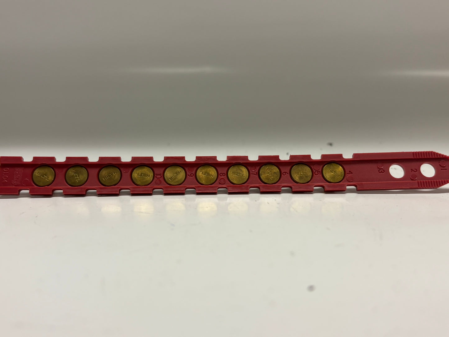 Hilti 50373 72 Strips 720 Rounds .27 Caliber Red Short Cartridge RED