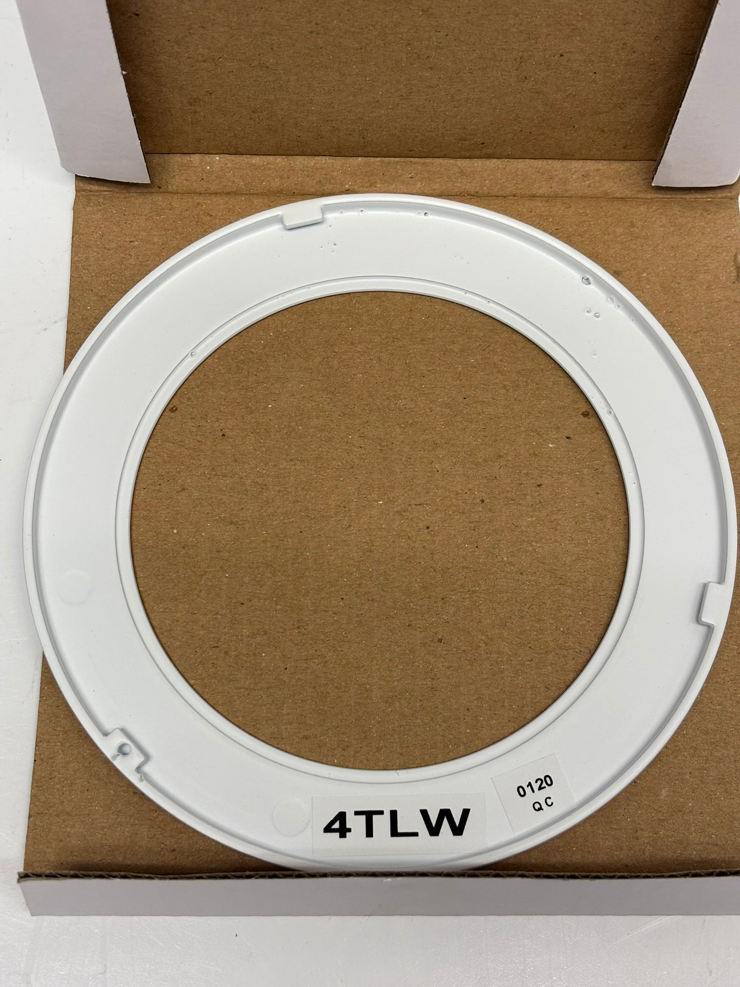 3-Pack Rayon Lighting 4TLW Versatrim 4" White Ring for 4" Retrofit