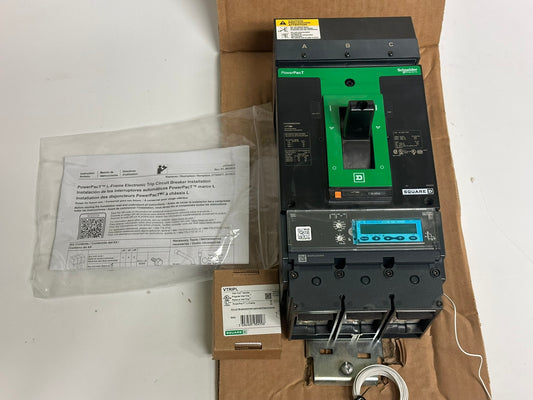 Schneider Square D LGA36400U54X 400A 3-Pole Molded Case Circuit Breaker