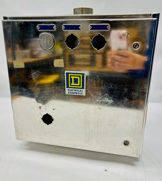 Square D 9991 SDW-8 Contactor Starter Enclosure NEMA 1 Motor Control Housing