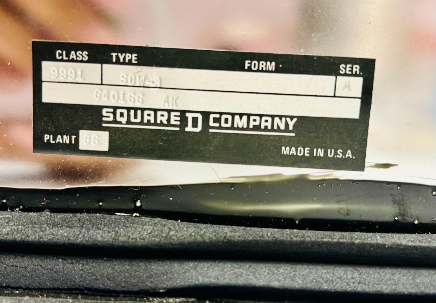 Square D 9991 SDW-8 Contactor Starter Enclosure NEMA 1 Motor Control Housing
