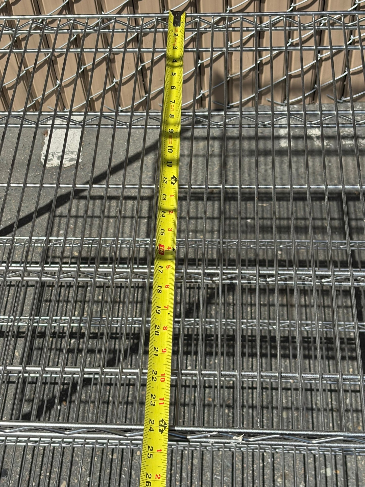 ULINE H-5455 Chrome Mobile Shelving 72 x 24 x 69" 1000lbs Capacity, 4-Shelf