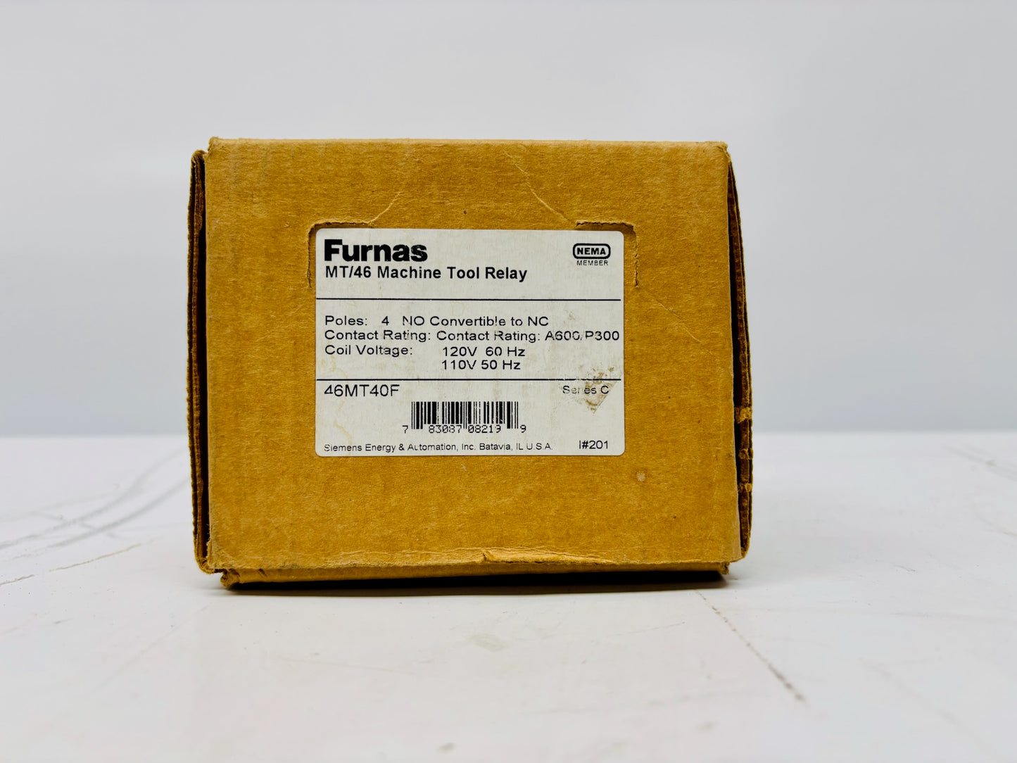 Furnas 46MT40 Industrial Control Relay