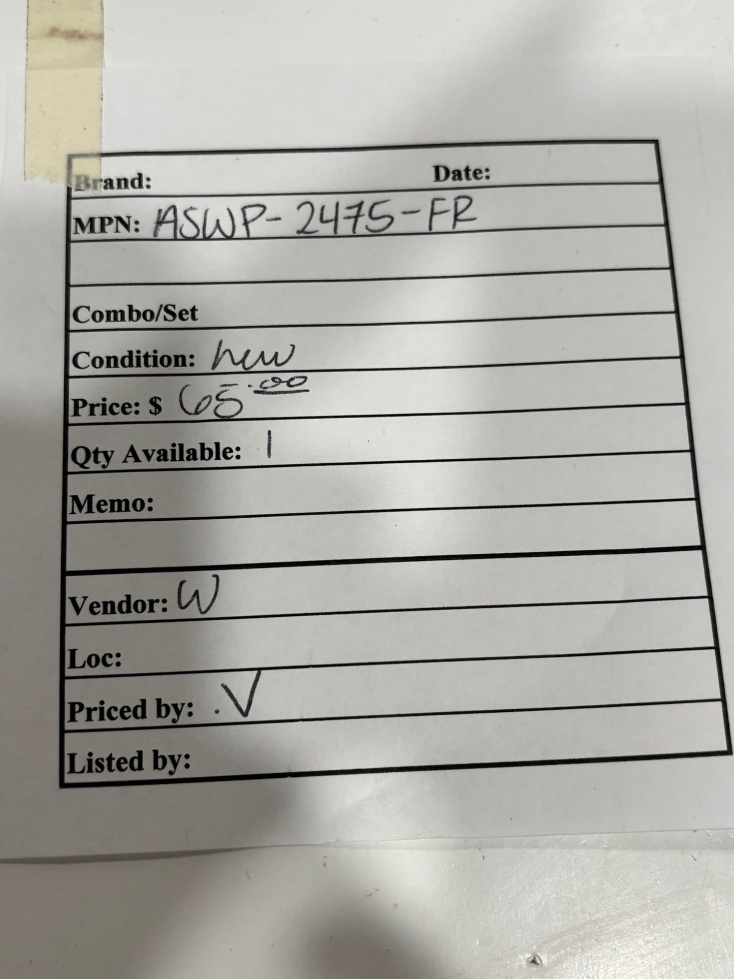 Eaton ASWP-2475-FR Wall-Mount Fire Alarm Strobe, 24V, Red, Outdoor Rated