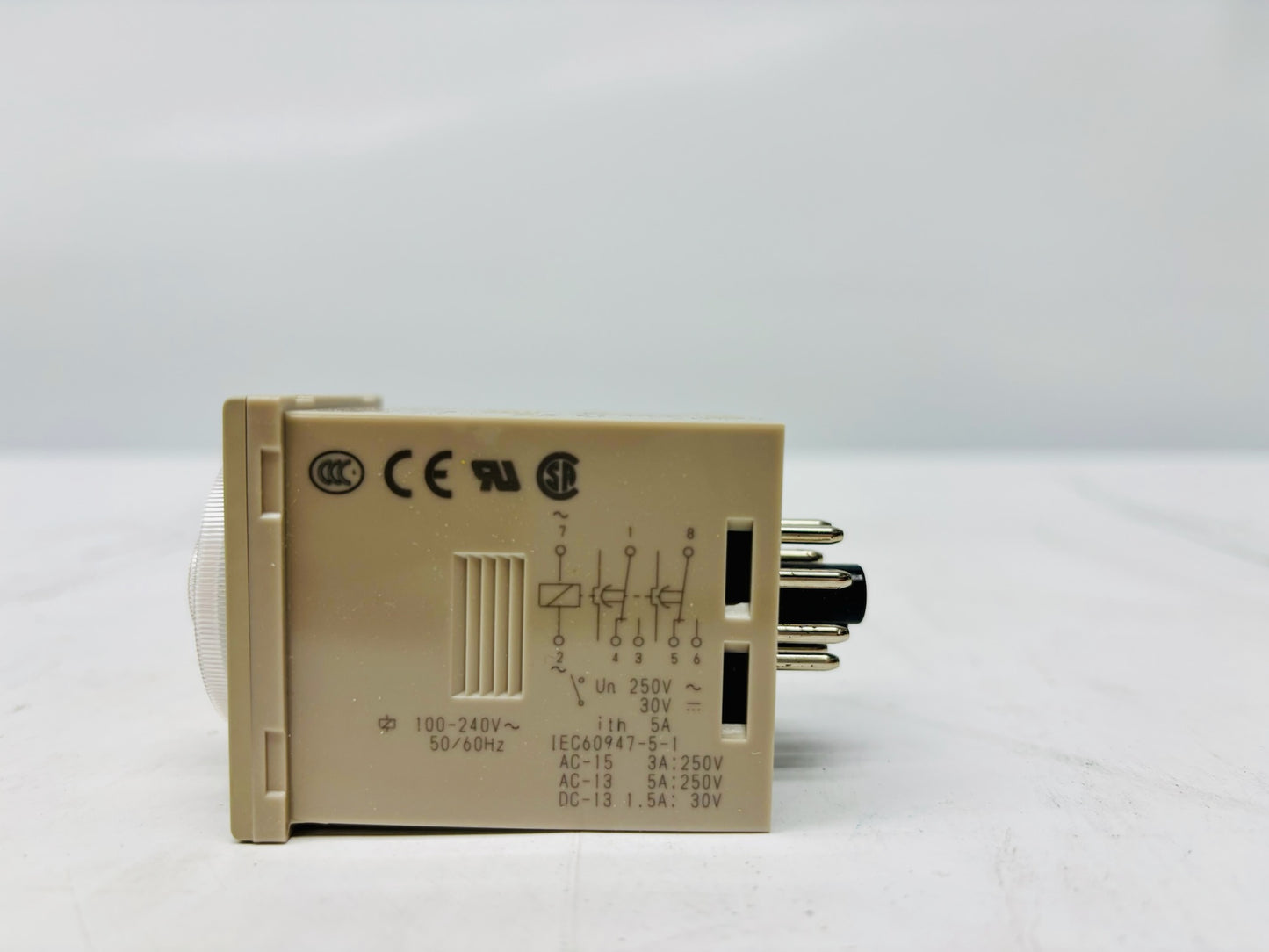 2 Pk Omron H3CR-F8 Multifunction Timer Relay