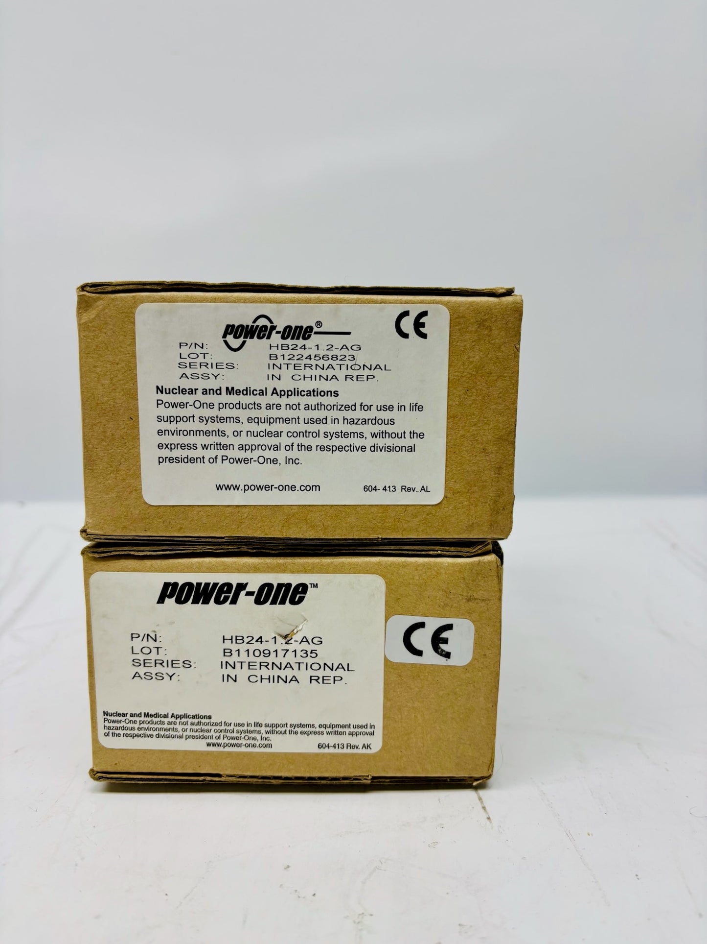 2 Pk Power-One HB24-1.2AG 24V DC Power Supply
