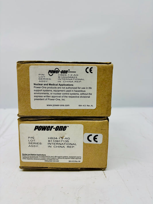 2 Pk Power-One HB24-1.2AG 24V DC Power Supply