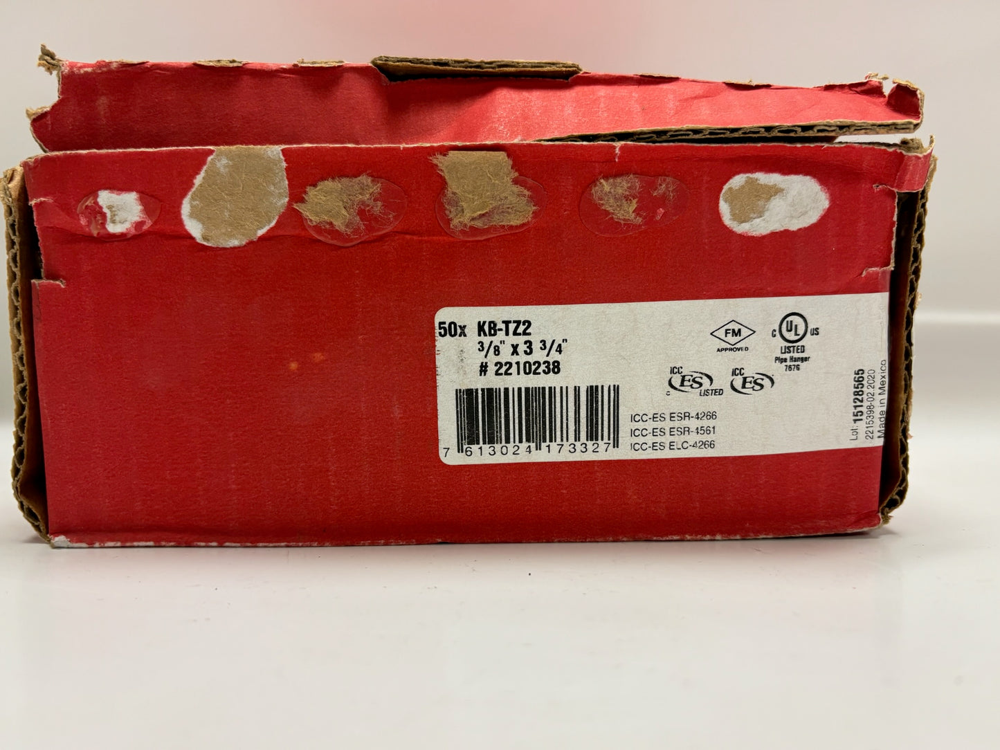 33 PK Hilti KB-TZ2 Wedge Anchor – Seismic-Rated for Cracked Concrete Installations