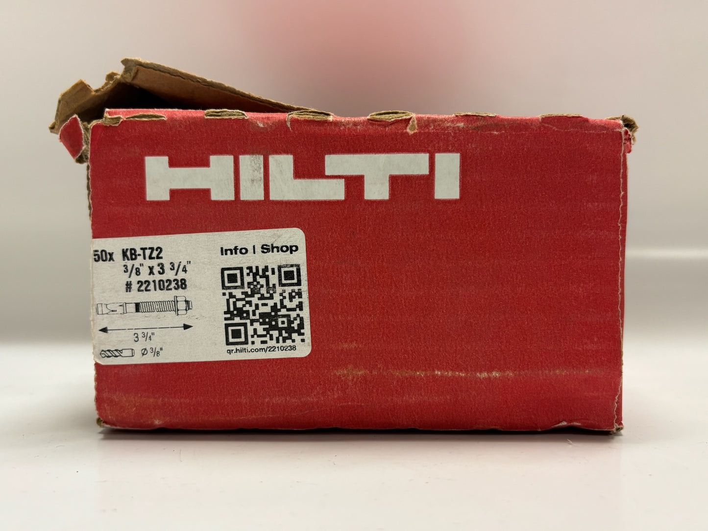33 PK Hilti KB-TZ2 Wedge Anchor – Seismic-Rated for Cracked Concrete Installations