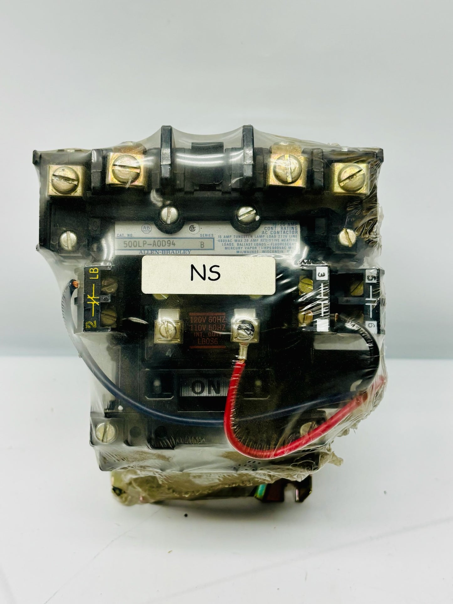 Allen Bradley 500LP-AOD94 NEMA AC Magnet Lighting Contactor