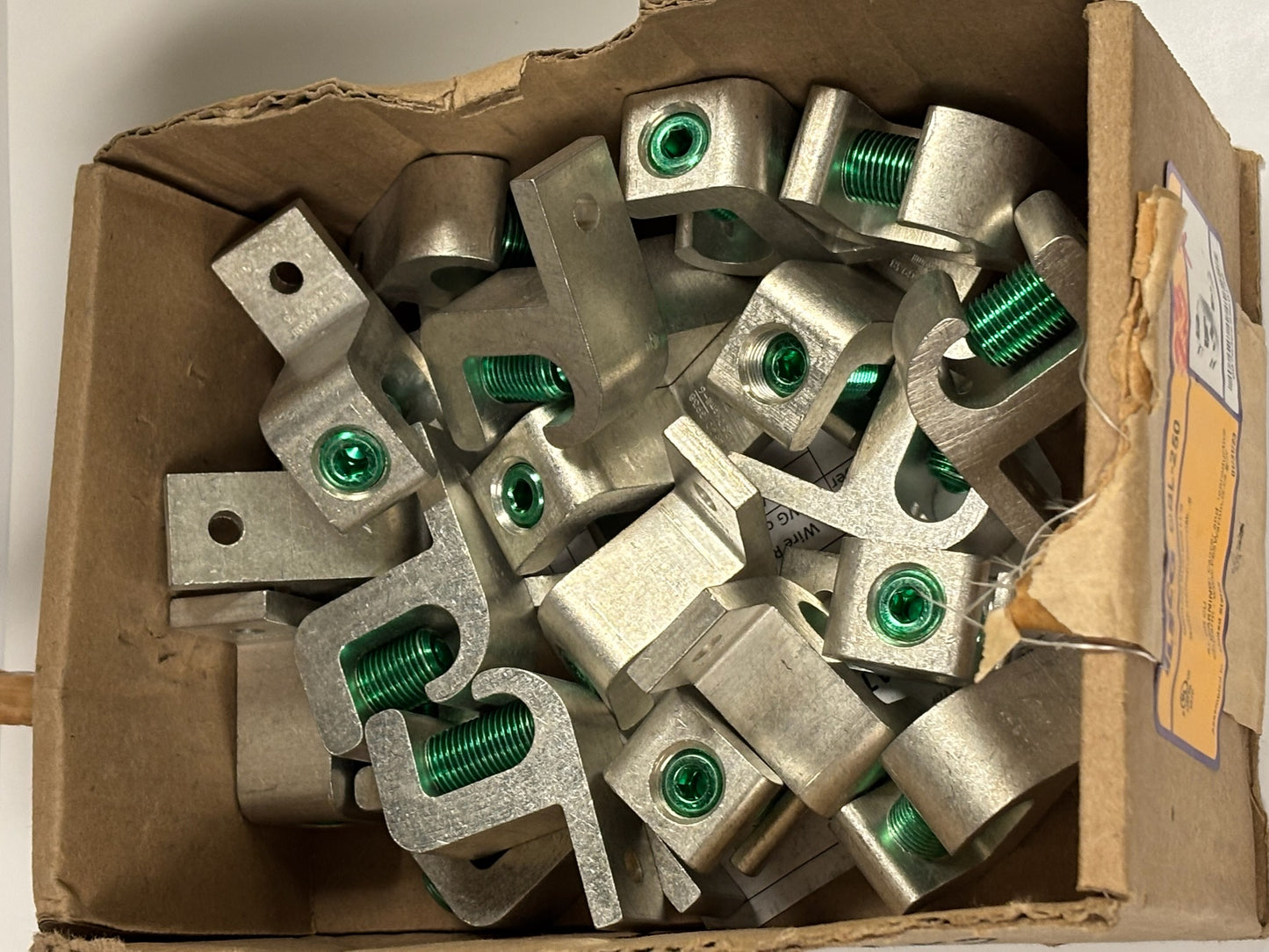 ILSCO GBL-250 Ground Lug – Lay-In, 6 AWG–250 kcmil, Dual-Rated Aluminum