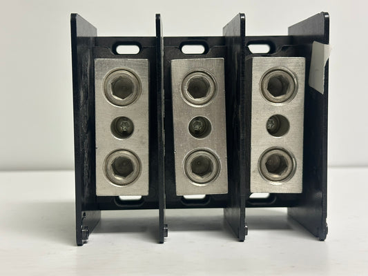 Mersen MPDB67403 – 380A 3-Pole Power Distribution Block, 1000V AC/DC