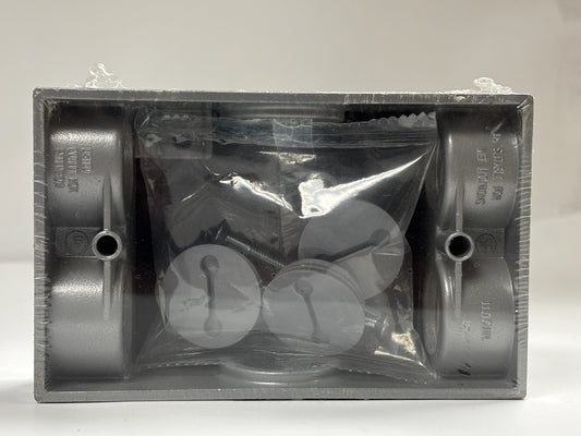 10 PK Bell Outdoor 54050 1-Gang Weatherproof Outlet Box Extension Adapter with 3/4" Hub