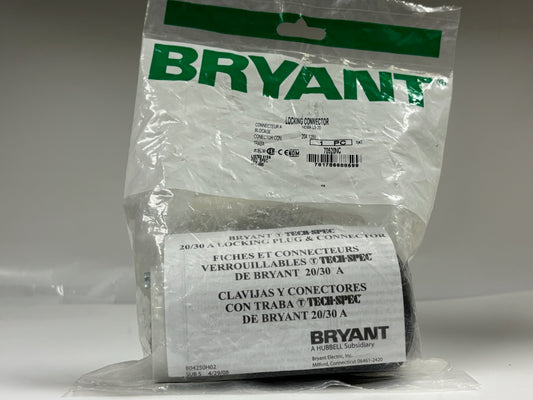 9 PK Bryant 70520 NC 20A 125V NEMA L5-20R Nylon Twist-Lock Female Connector