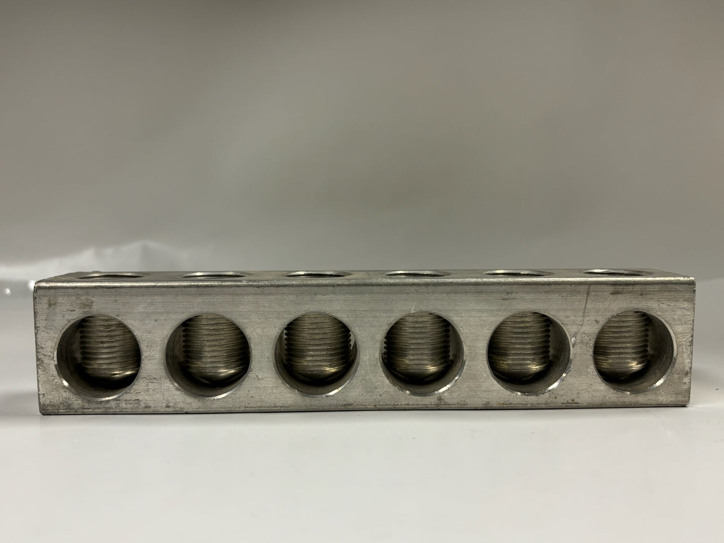 NSI 6-600L8 Dual-Rated Transformer Lug, 6-Port, 600 MCM–2 AWG, 600V