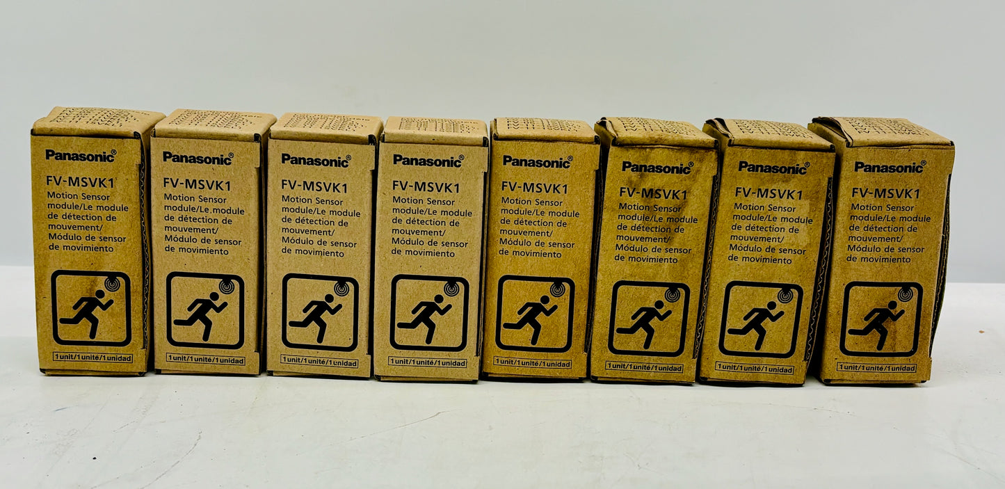 8 Pack Panasonic FV-MSVK1 WhisperGreen Select SmartAction Motion Sensor Module