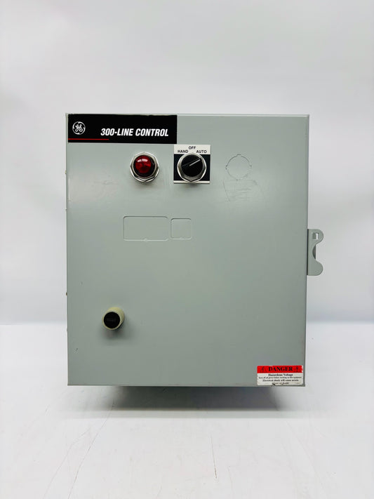 GE 300 Line Control Lighting Contactor CR306B16500ADTLJ, CR104PXG48,9T58K4503G09