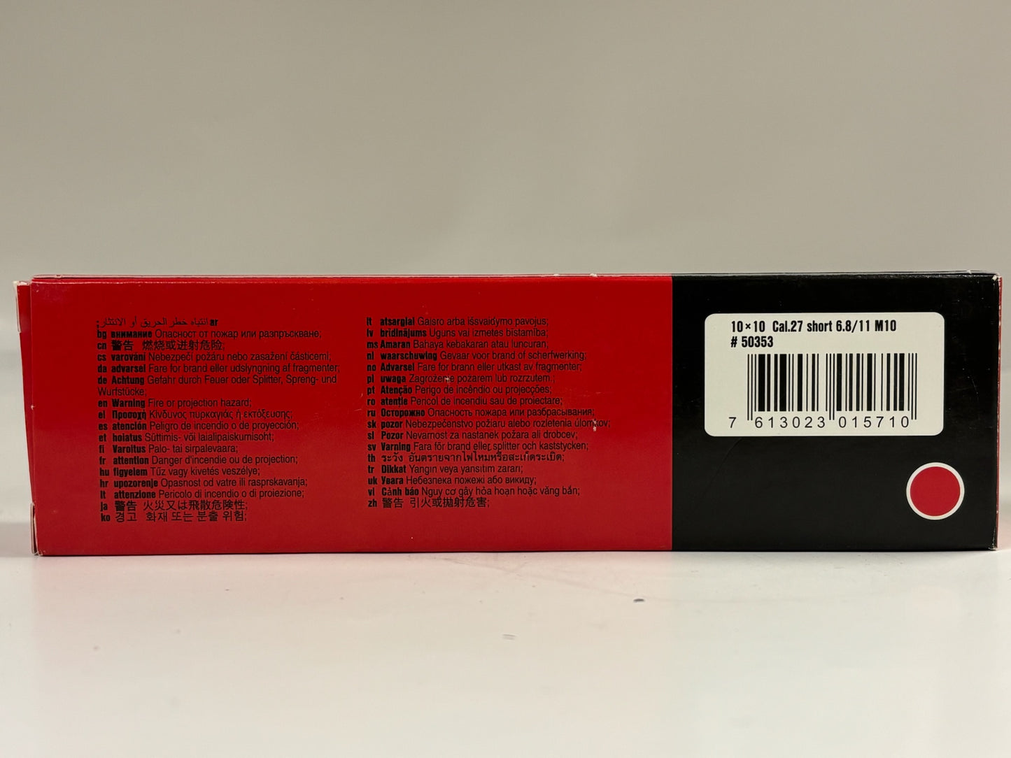2 PK (200 SHOTS) Hilti 50353 Heavy-Duty .27 Caliber 6.8/11M Powder-Actuated Cartridges