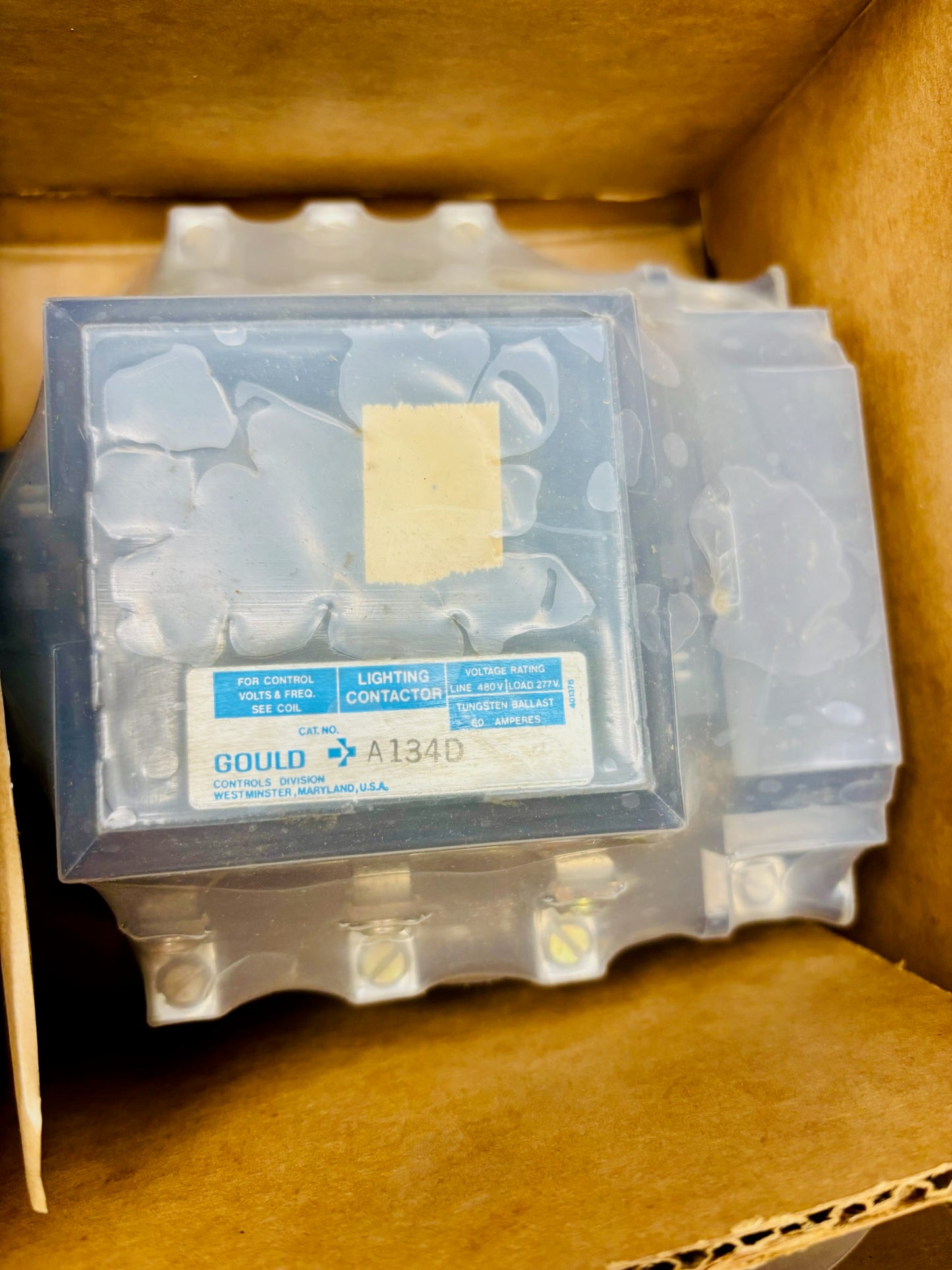 Gould A134D General Purpose Control Relay