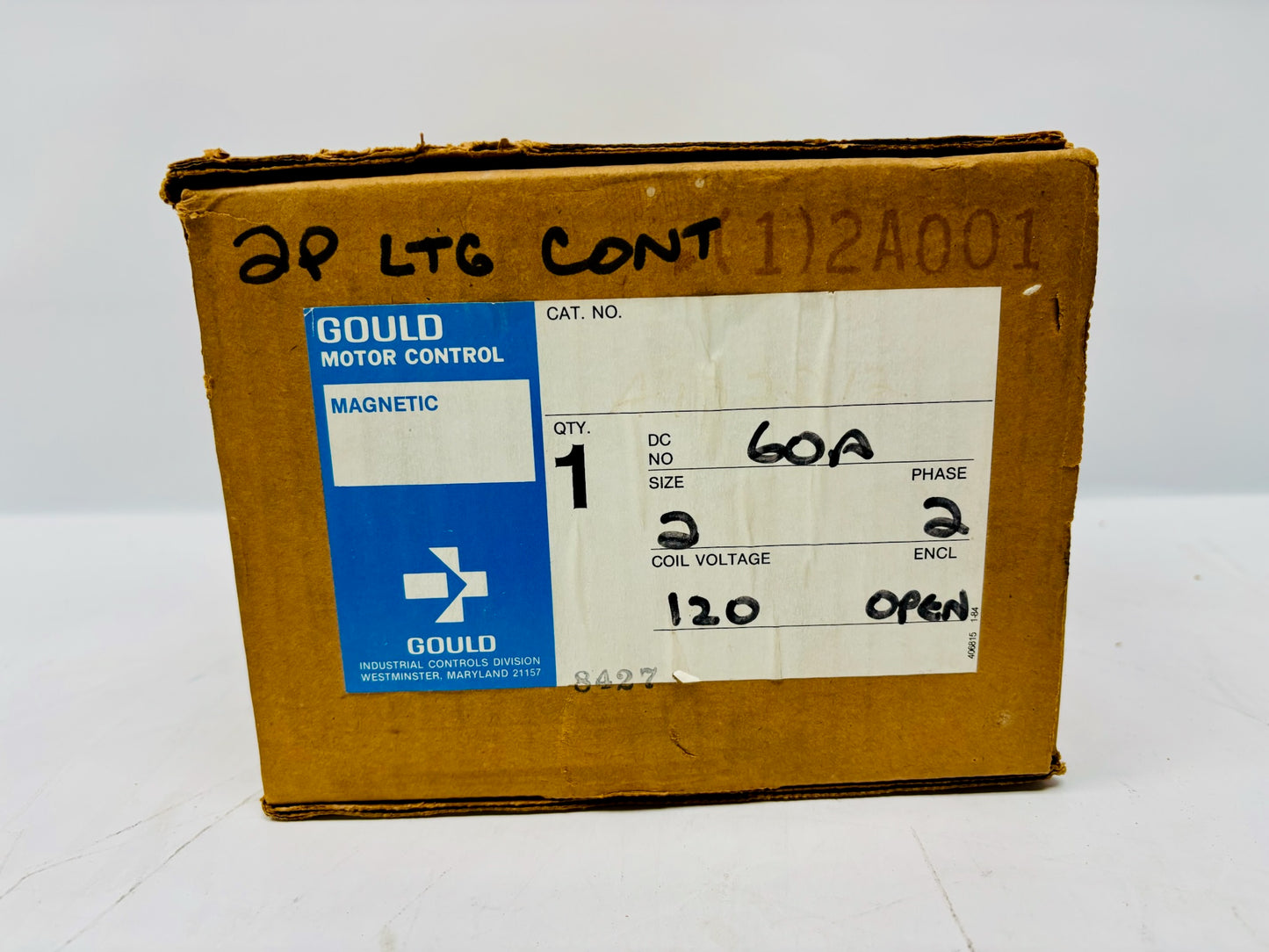 Gould A132D General Purpose Control Relay
