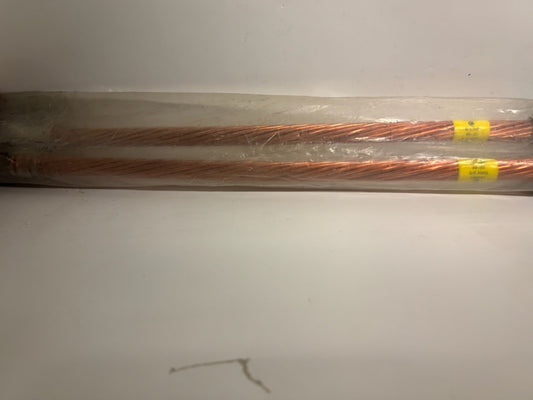 2 PC B‑Line 168241 Copper Bonding Jumper Pair, 4/0 AWG, 14″ Length