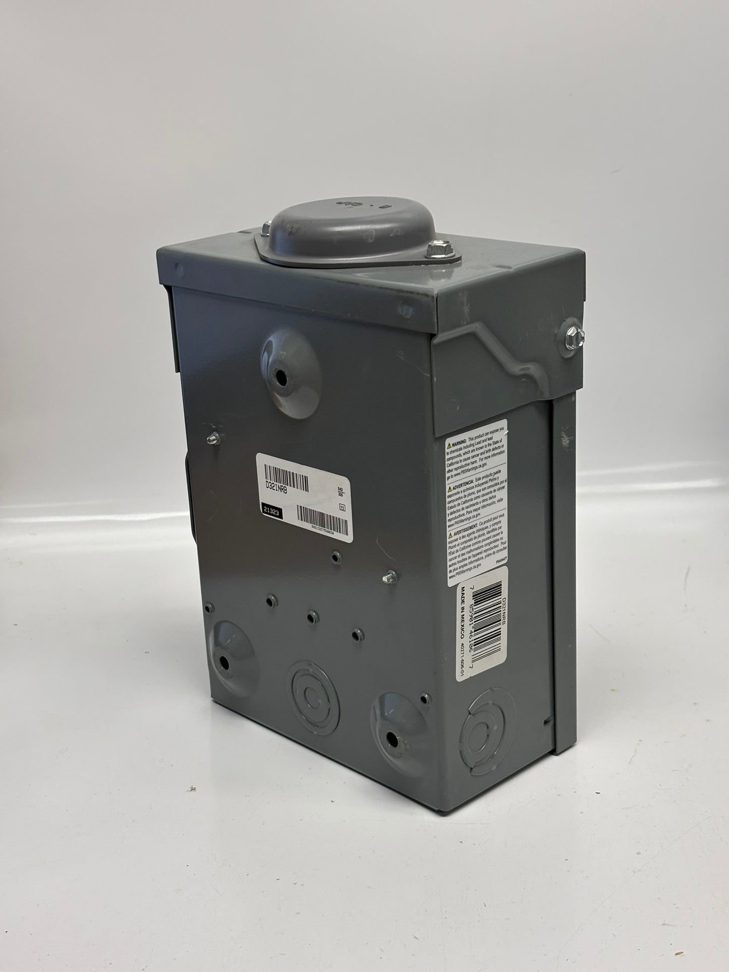 Square D D321NRB General Duty Safety Switch, Raintight, 30 A, 240 Vac, No Box