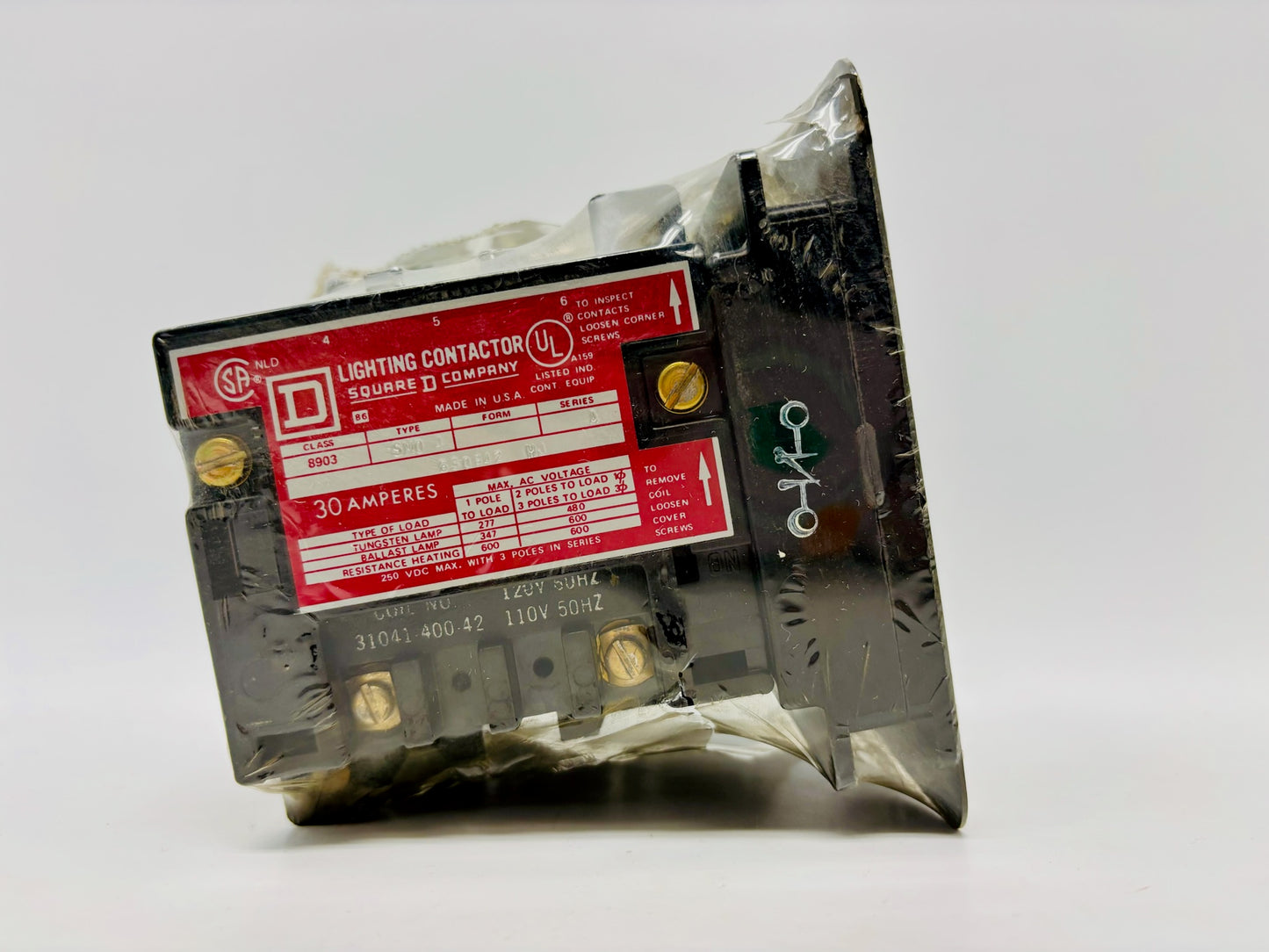 Square D 8903SM04 Lighting Contactor