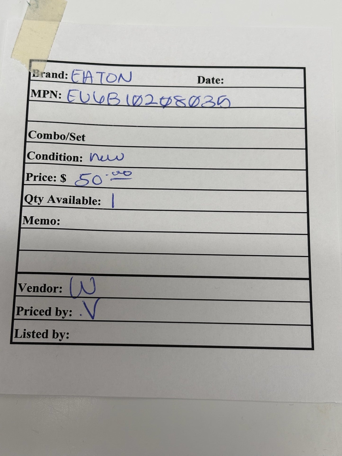 Eaton EU6B10208035 6" LED Module, 2000 Lumens, 3500K, 120-277V
