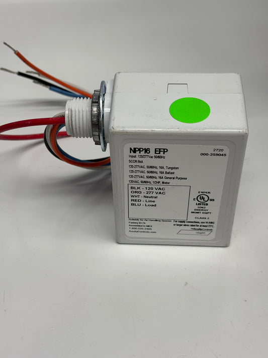 nLight Acuity Controls (NPP16-EFP) Power/ Relay Pack, Used, No Box