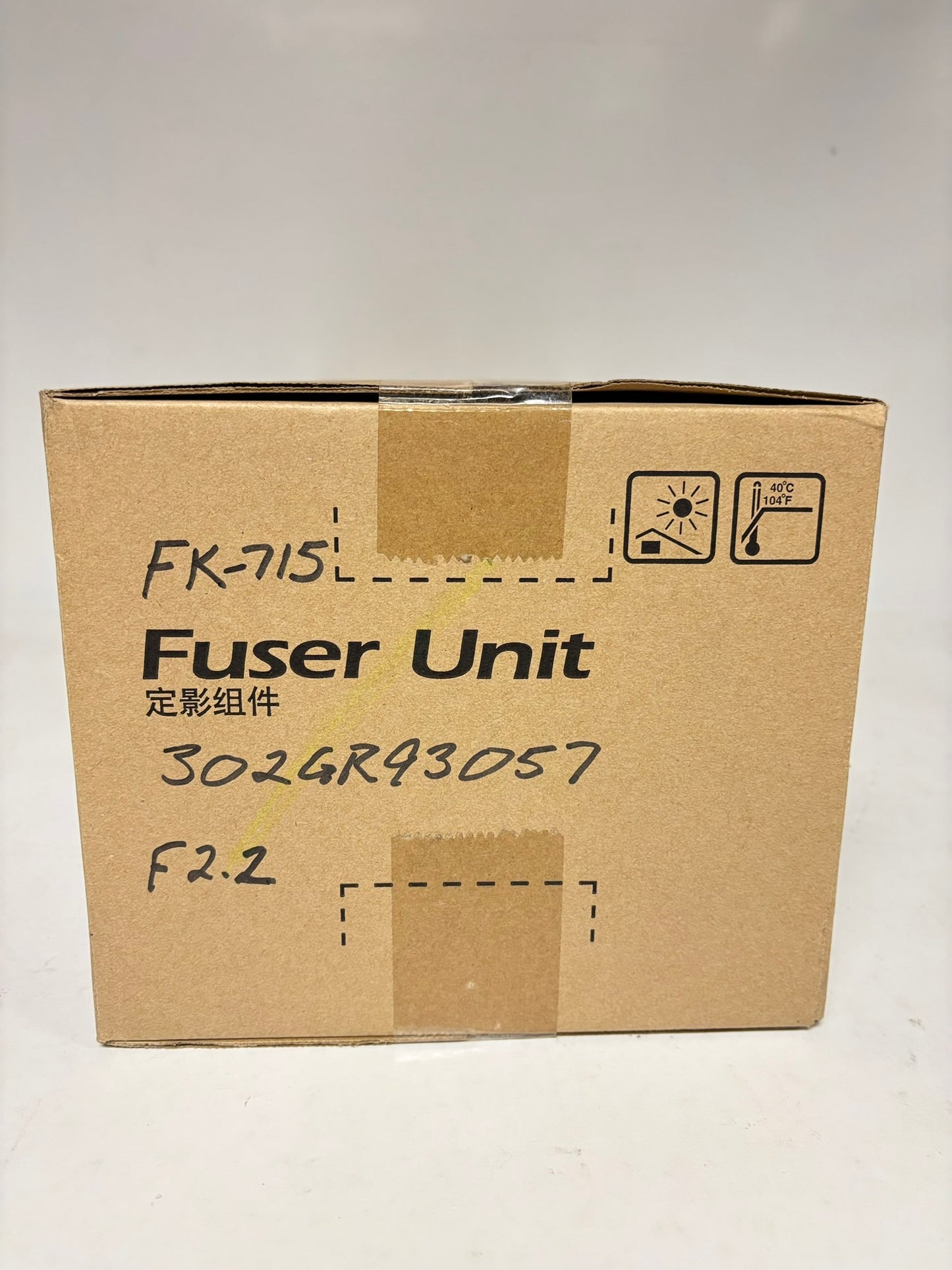Genuine Kyocera KM-3050, KM-4050, KM-5050 Fuser Kit FK-715U, 302GR93057