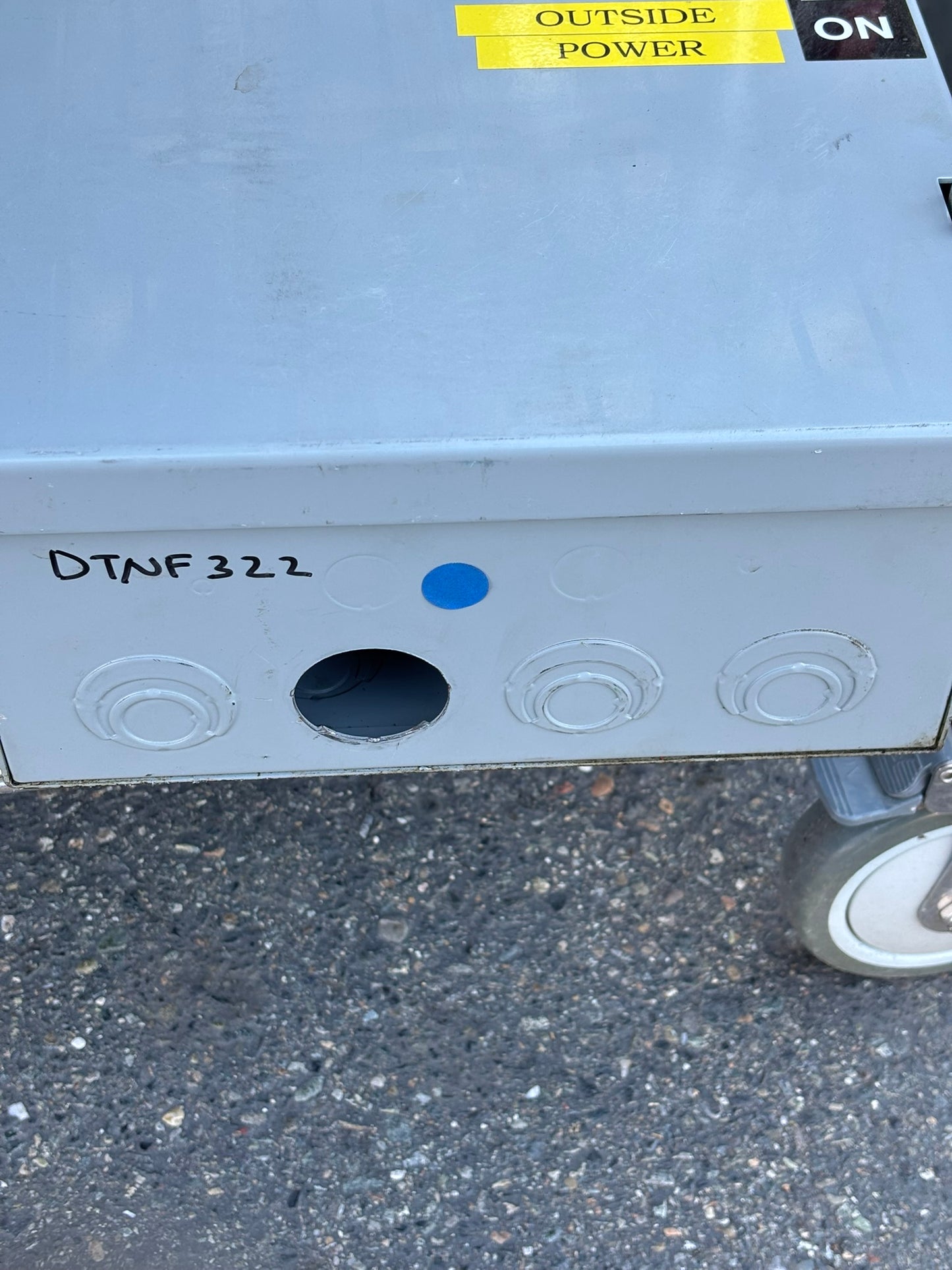 Siemens DTNF322 Non-Fusible Double Throw Safety Switch, 60A, 240VAC, 250VDC, No Box