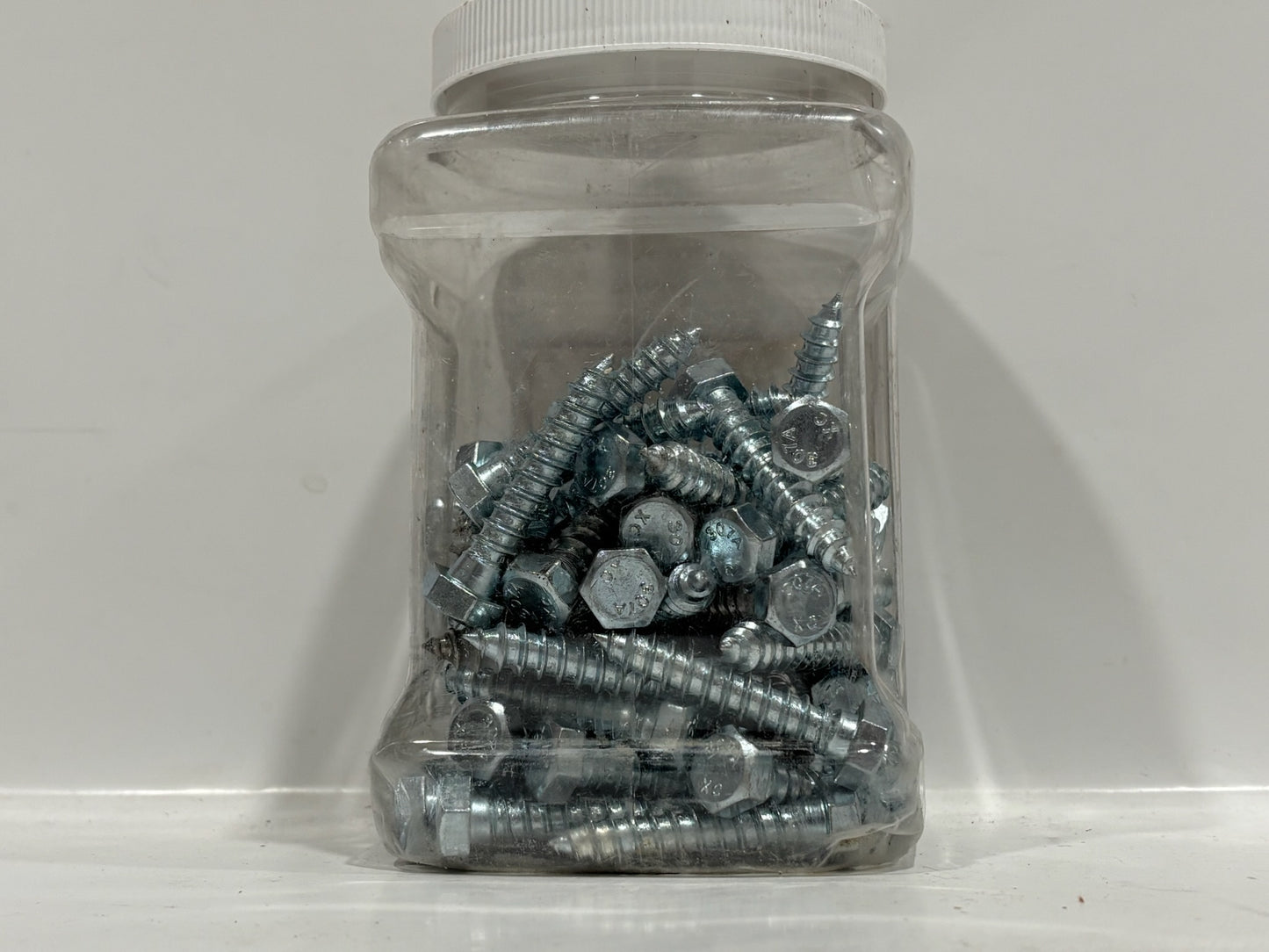 78 PK Cully 57432J 3/8" x 2" Hex Lag Screw, Zinc-Plated Steel, 100-Pack