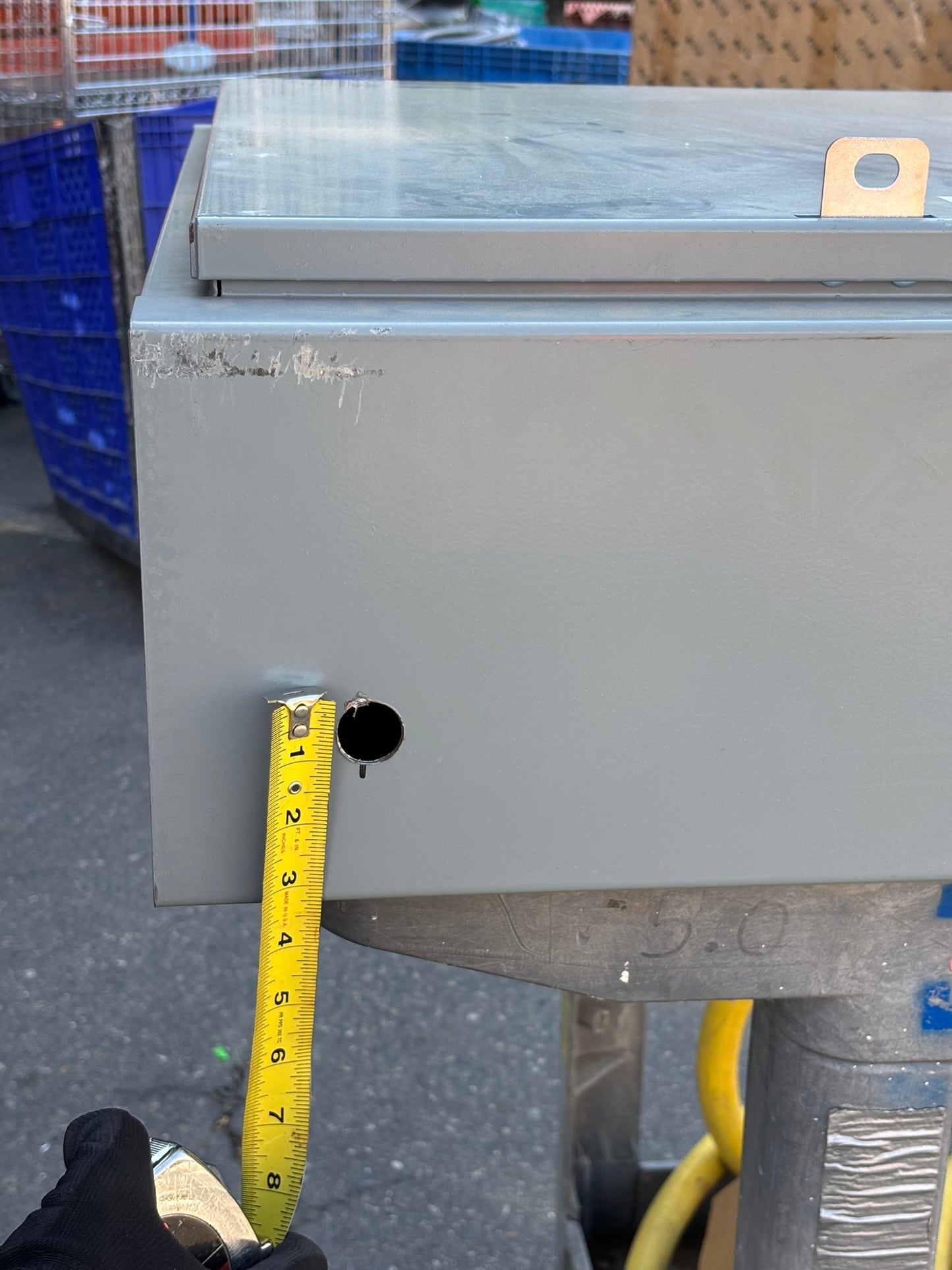 Square D H265R Heavy Duty Safety Switch, Fusible, 400A, 2P 250hp, 600VAC/DC, No Box