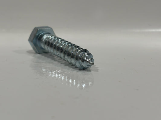 78 PK Cully 57432J 3/8" x 2" Hex Lag Screw, Zinc-Plated Steel, 100-Pack