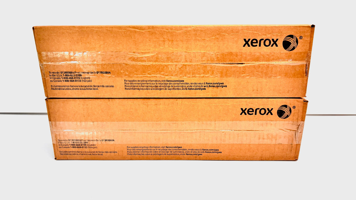 2 Genuine Xerox Color550/560/570/C60/C70/C9065/C9070 Color Drum Unit 013R00664