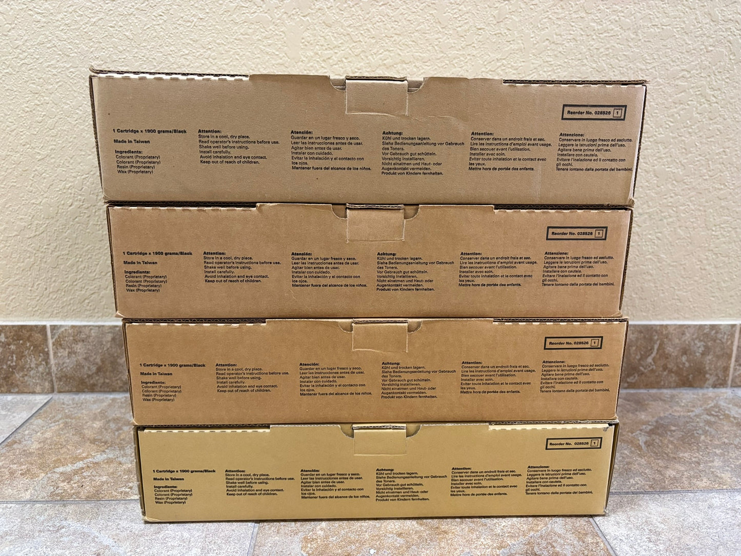 4 Compatible Kyocera KM-2530,3035,3530,4030,4035,5035  Black Toners 370AB011