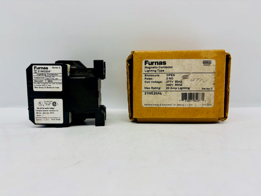 2 Pk Furnas 21WE20A Magnetic Lighting Contactor