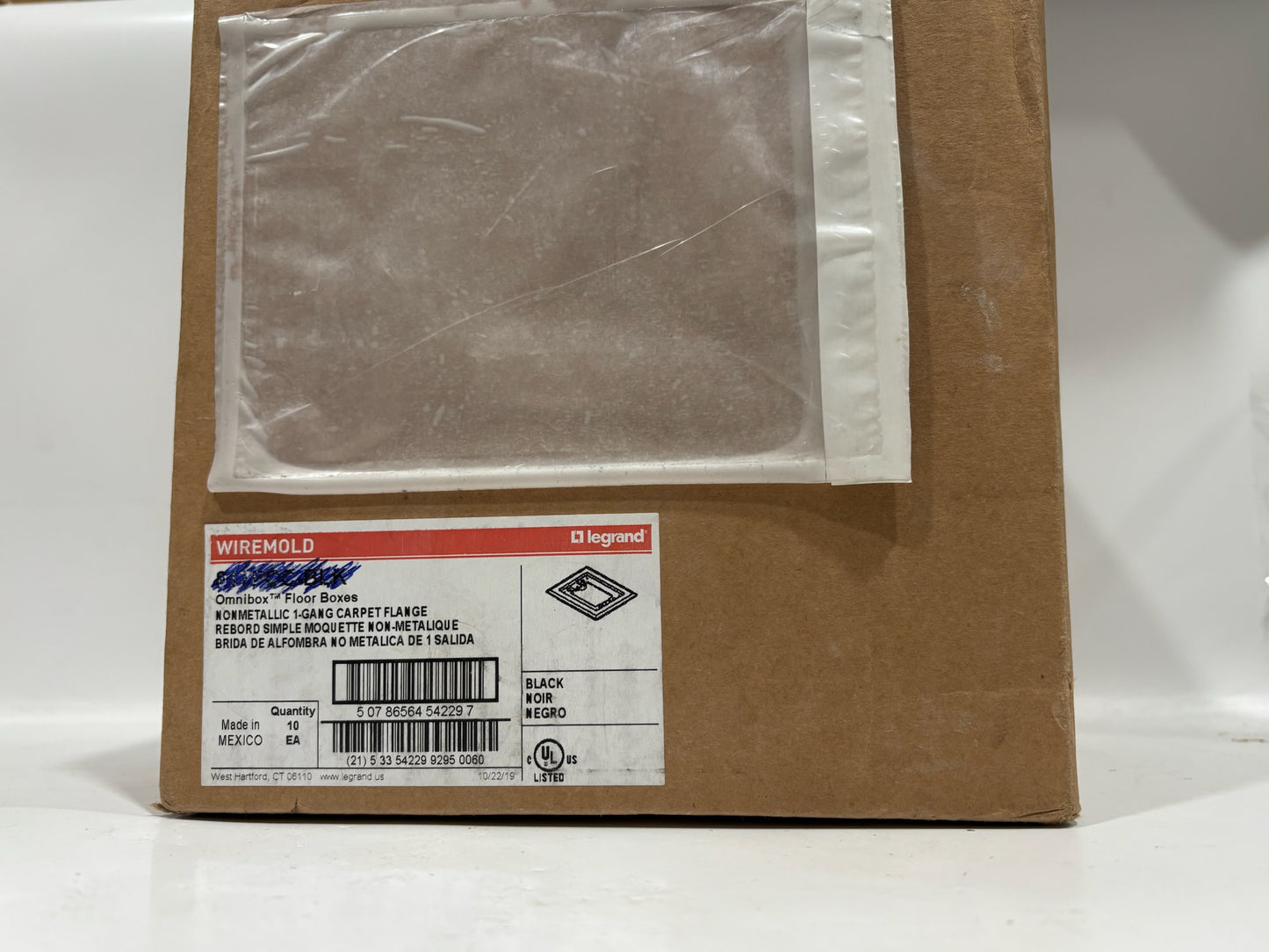 32 PK Wiremold 981297 Link Strap Hardware Kit for Floor Box Installation