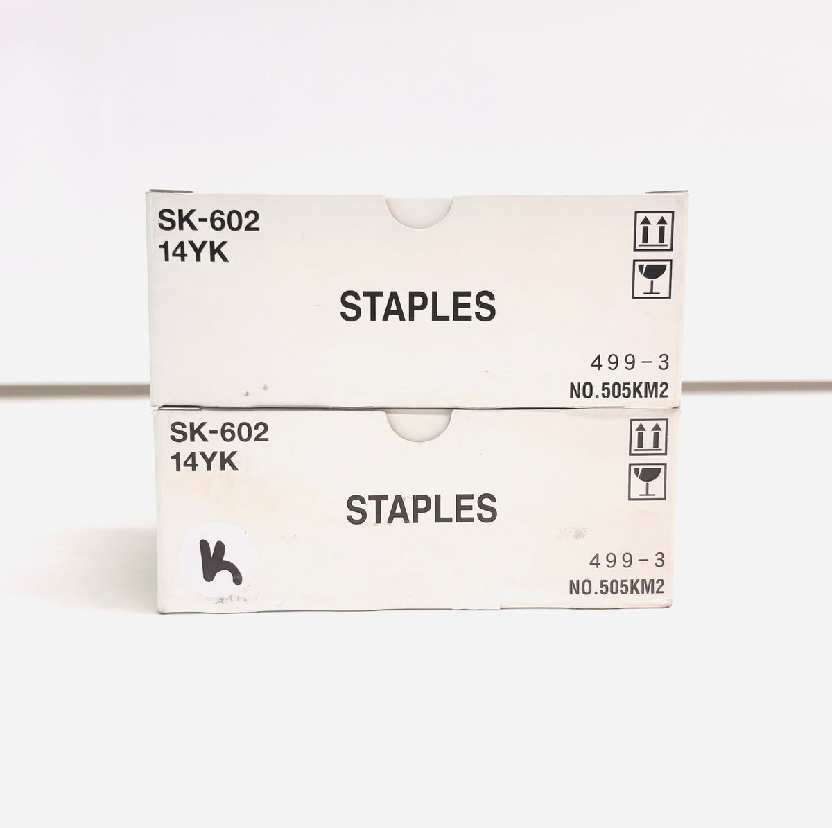 2 Genuine Konica BH552,600,652,750 Staple Cartridges SK602, 14YK, 505KM2