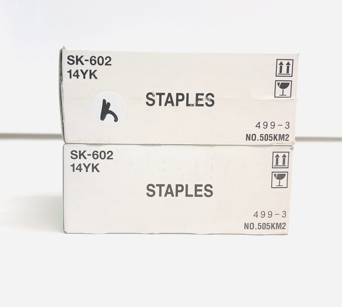 2 Genuine Konica BH552,600,652,750 Staple Cartridges SK602, 14YK, 505KM2
