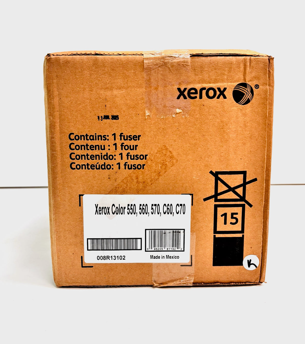Open Genuine Xerox Color 550,560,570,C60,C70 Fuser 008R13102 (Bad Box)
