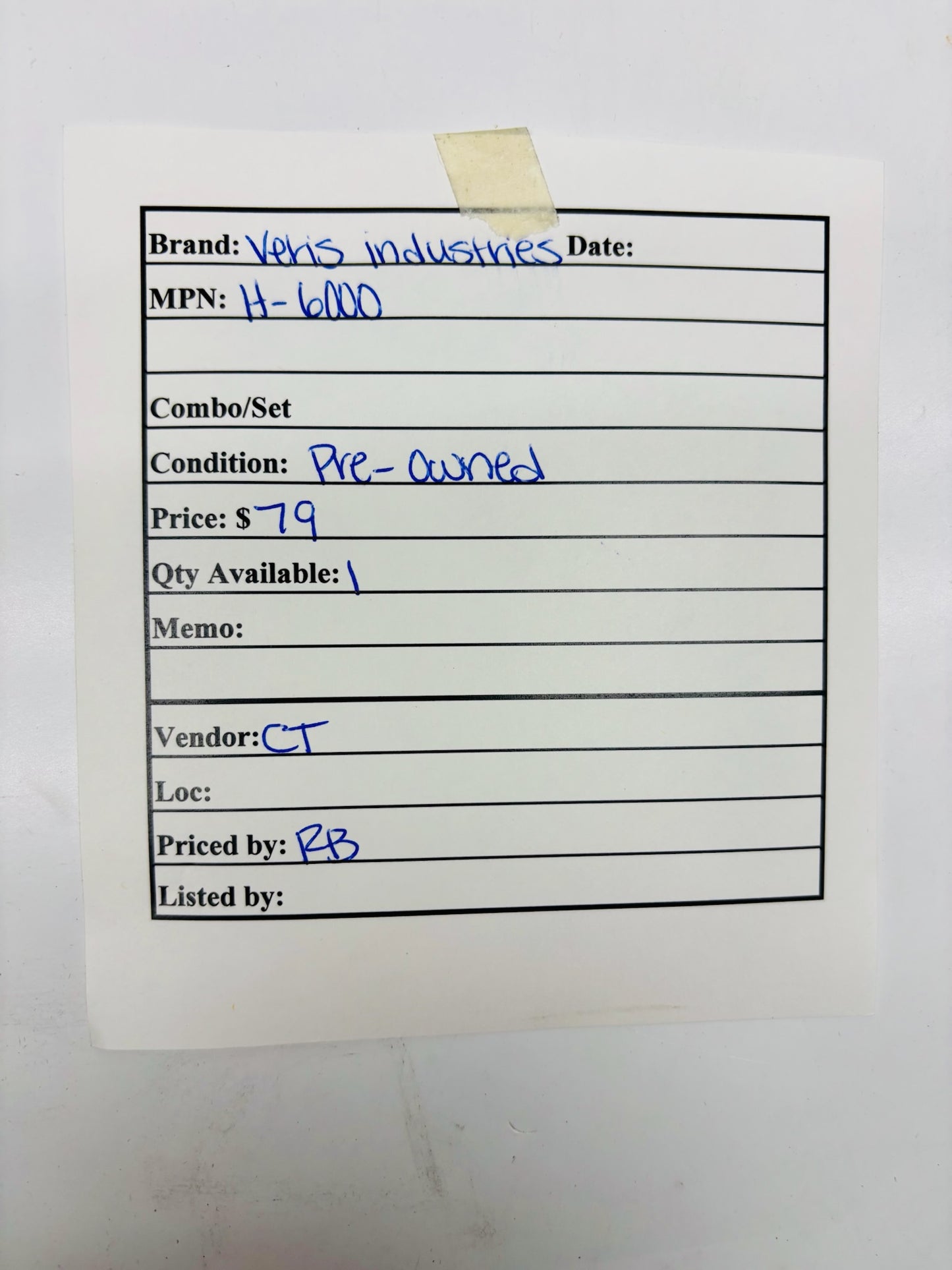 Veris Industries H-6000 Power Transducer
