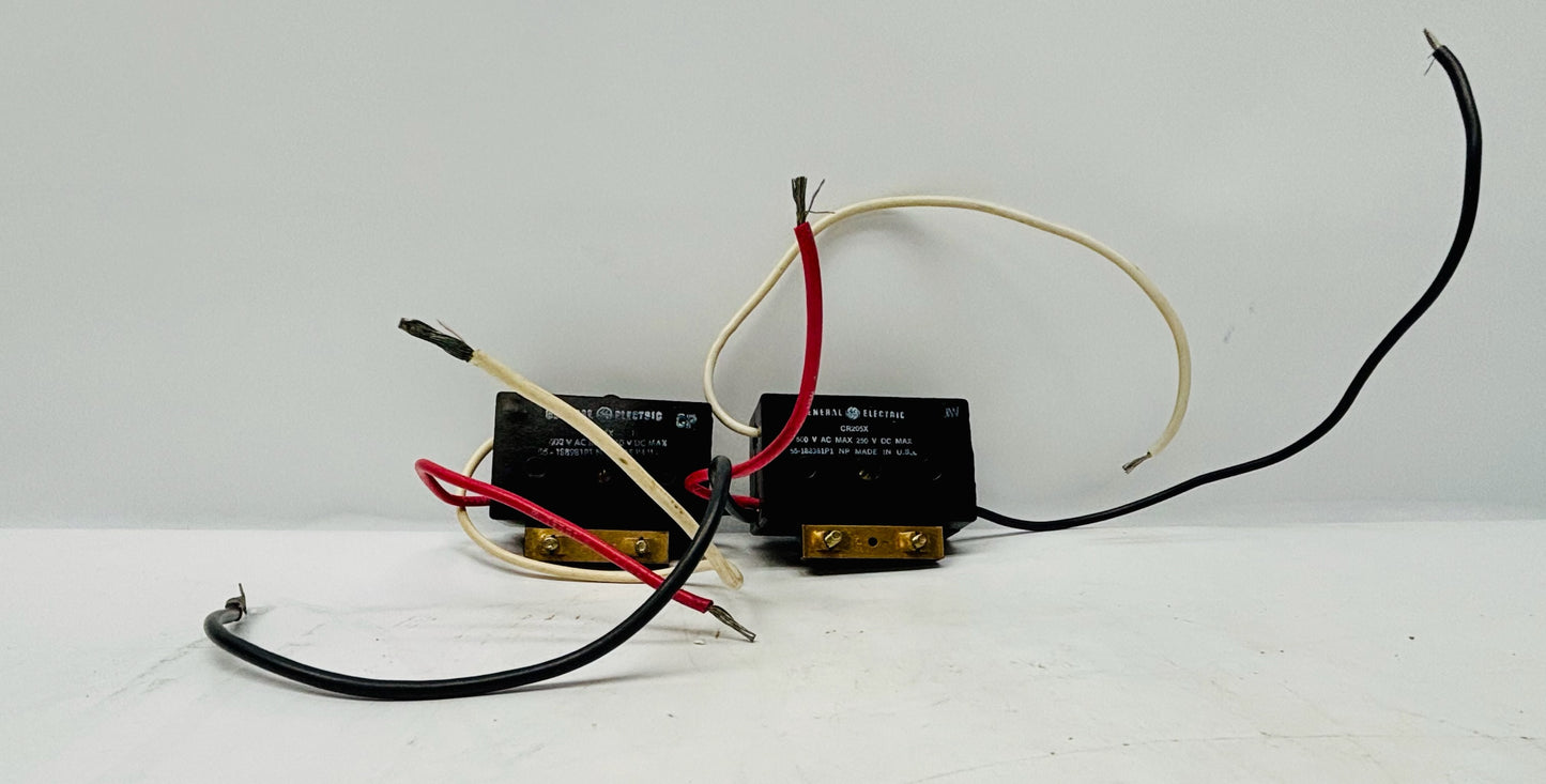 2 Pk General Electric CR205X Thermal Overload Relay