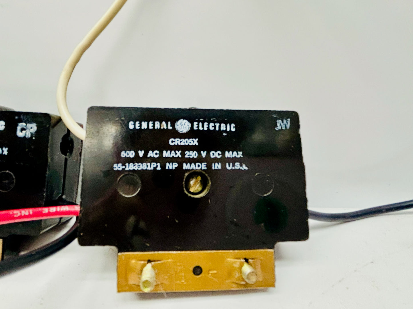 2 Pk General Electric CR205X Thermal Overload Relay