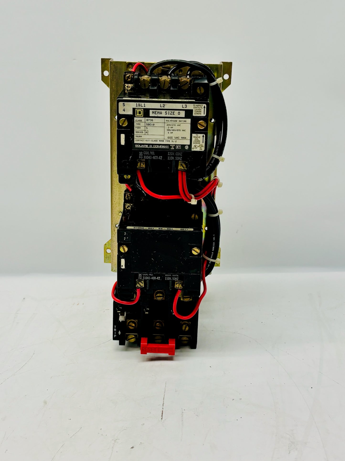 Square D 8736 S8010 Magnetic Motor Starter