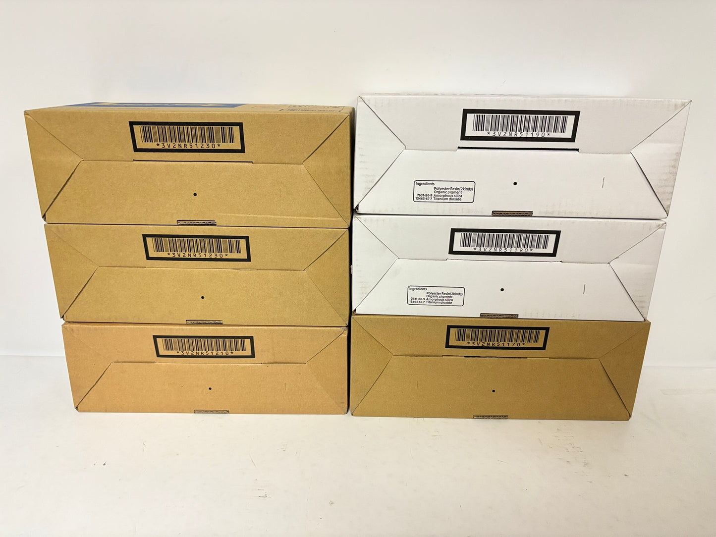 6 OEM Kyocera ECOSYS M6030cdn,M6530cdn,P6130cdn TK-5142 CCMYYK Toners